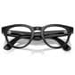 Rayban Glasses Headliner Gen 2 Low Bridge Fit Sunglasses with Clear and Sapphire Transitions Lenses in Shiny Black, , large