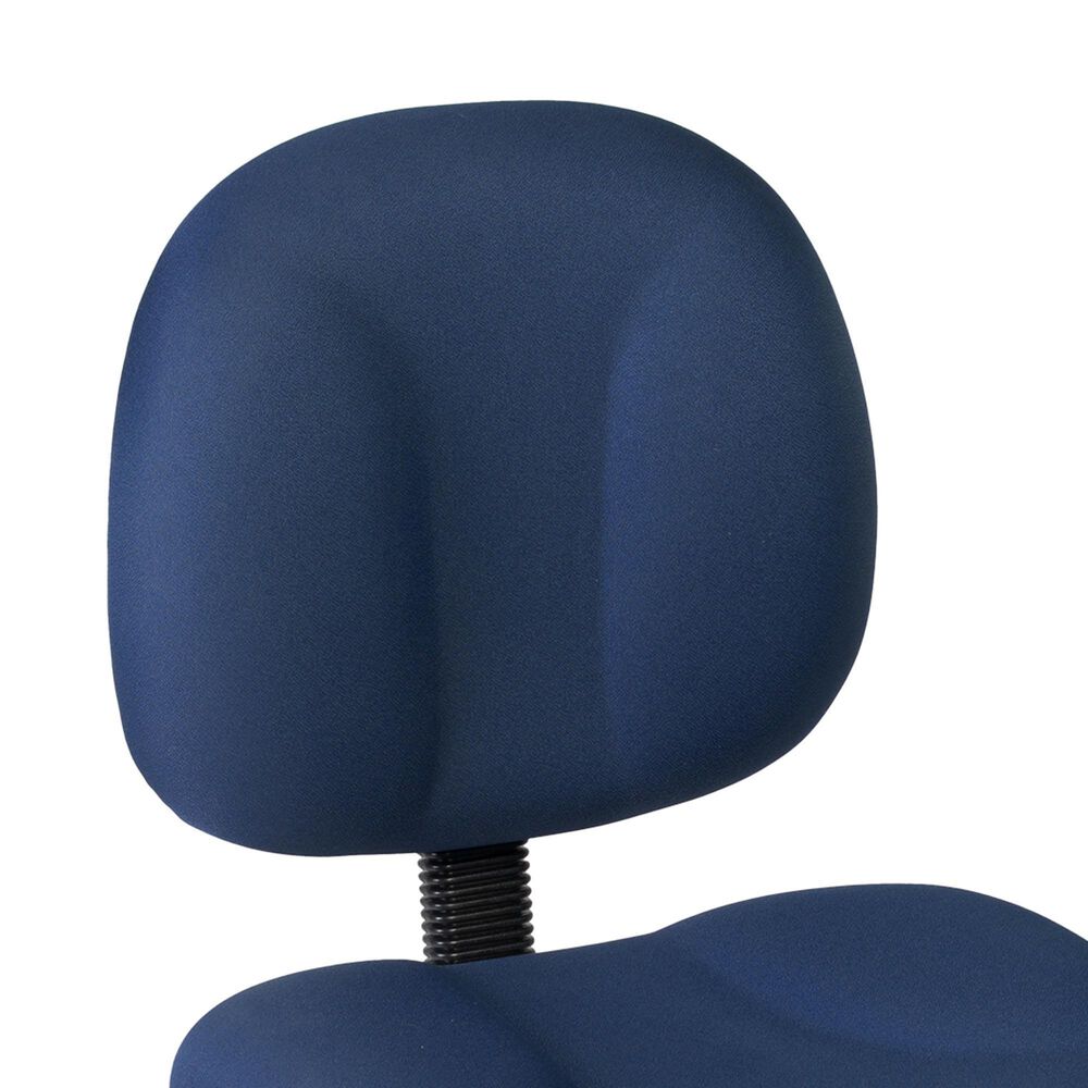 Regency Global Sourcing Comfort Series Swivel Computer Task Chair in Navy Blue, , large