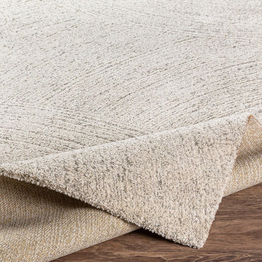Surya Gavic GVC-2307 4&#39;4&quot; x 5&#39;11&quot; Cream, Beige, Light Gray, Taupe and Charcoal Area Rug, , large