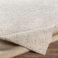 Surya Gavic GVC-2307 4"4" x 5"11" Cream, Beige, Light Gray, Taupe and Charcoal Area Rug, , large