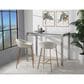 Lumisource Matisse Counter Stool with Cream Cushion in Gold (Set of 2), , large