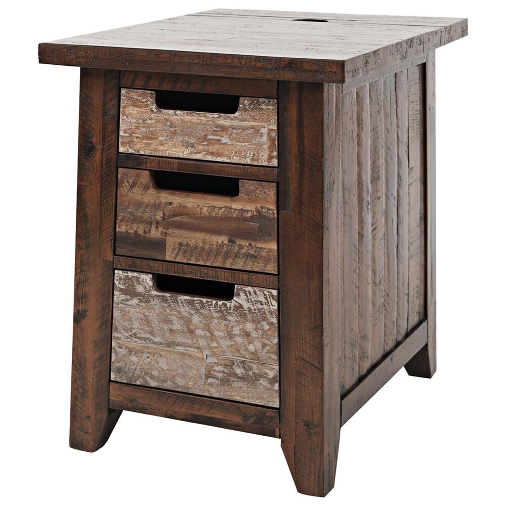 Waltham Canyon Power Chairside Table in Painted Canyon, , large