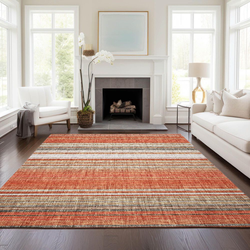 Dalyn Rug Company Portico PO2 Coral 9&#39; x 12&#39; Area Rug, , large