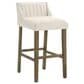 Armen Living Fauna Bar Height Stool in Putty Brown, , large