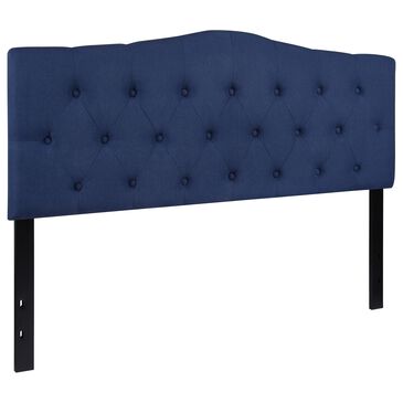 Flash Furniture Cambridge Queen Headboard in Blue, , large