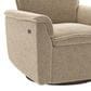 Baby Appleseed Anza Power Swivel Glider Recliner in Taupe, , large