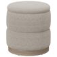 Golden Wave Furniture Dorset Storage Ottoman with Tray in Oat, , large