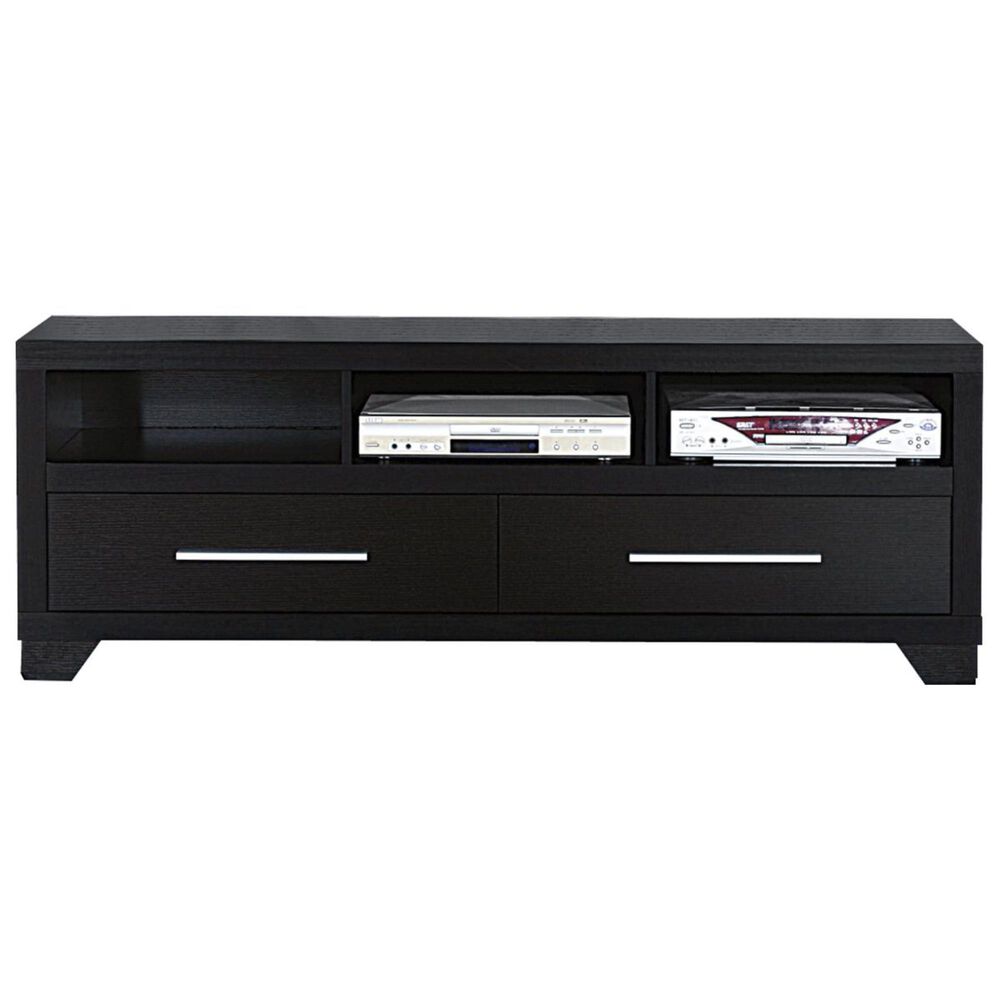 Living Essentials 60" TV Stand in Black, , large