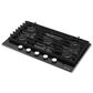 KitchenAid 36" 5-Burner Gas Cooktop in Black, , large