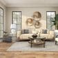 Maple and Jade Indoor/Outdoor 3-Piece Nesting Geometric Accent End Table Set in White, Gray and Dark Gray, , large
