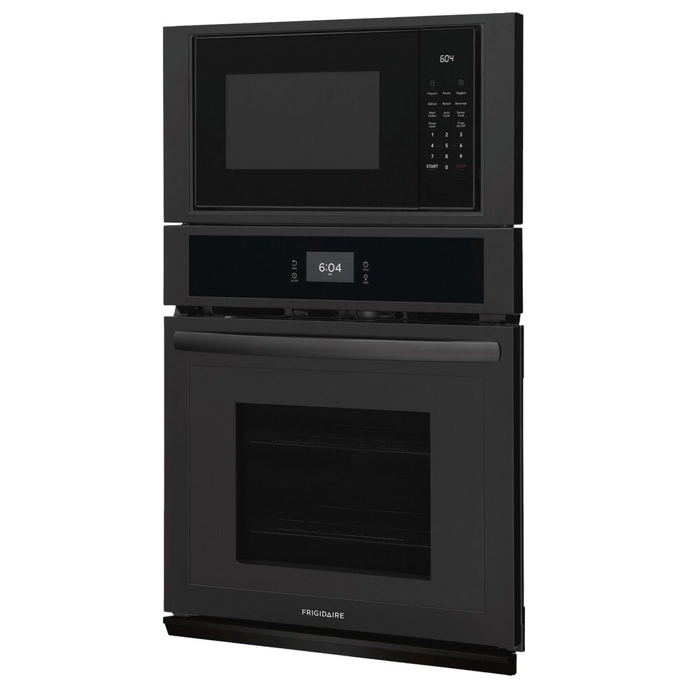 Frigidaire 27&quot; Microwave Combination Wall Oven in Black, , large