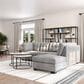 Ashley 5-Piece Living Room Set in Gray, , large