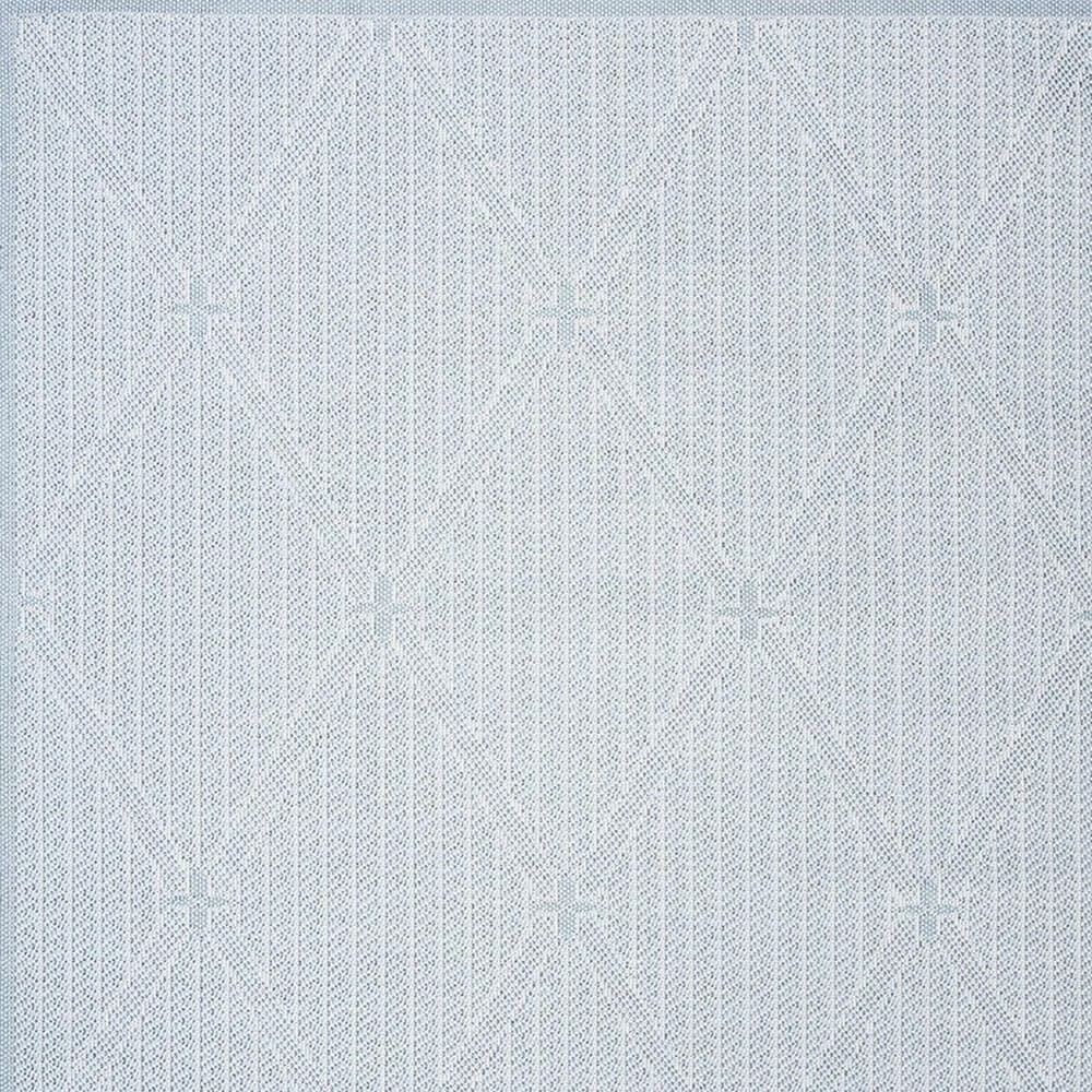 Safavieh Bermuda BMU811M 2&#39; x 8&#39; Light Blue and Ivory Indoor/Outdoor Area Performance Rug, , large