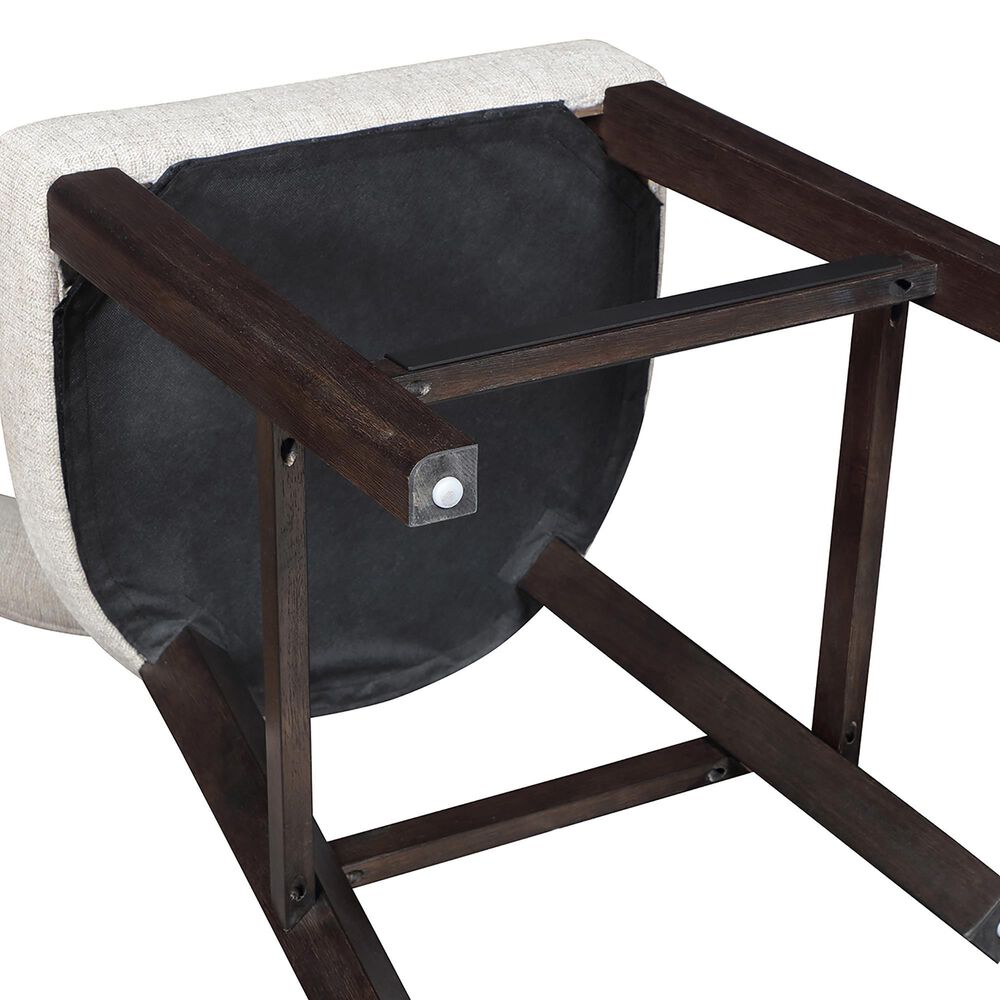 Steve Silver Oakley Counter Stool in Charcoal Brown, , large