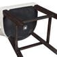 Steve Silver Oakley Counter Stool in Charcoal Brown, , large