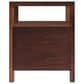 Butler Specialty Company Nora 2 Drawer Nightstand with Open Shelf in Walnut, , large