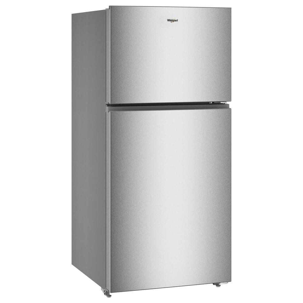 Whirlpool 19.3 Cu. Ft. Wide Top Freezer Refrigerator with Garage Ready in Fingerprint-Resistant Stainless, , large
