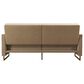 Novogratz Skylar Futon in Ivory Velvet, , large
