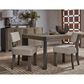 Chapel Hill Anderson Park Dark Dining Table in Moose Trail and Frontier Brown - Table Only, , large