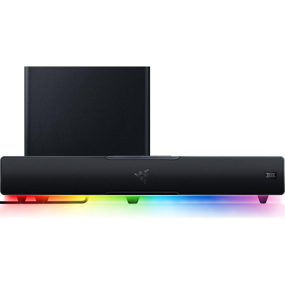 Razer Leviathan V2 PC Gaming Soundbar with Subwoofer in Black, , large