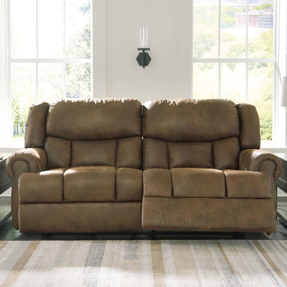Ashley Boothbay Power Reclining Sofa in Auburn, , large