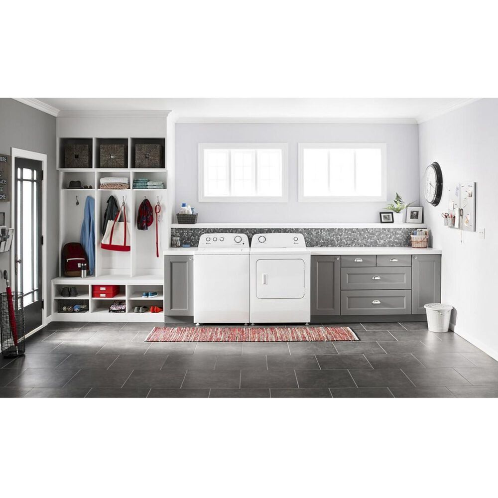 Amana 6.5 Cu. Ft. Gas Dryer with Automatic Dryness Control in White, , large