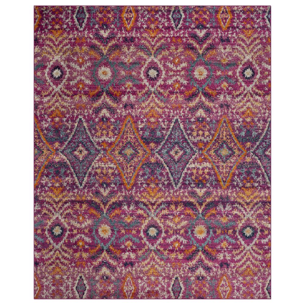 Safavieh Madison MAD610M 10" x 14" Fuchsia Area Rug, , large
