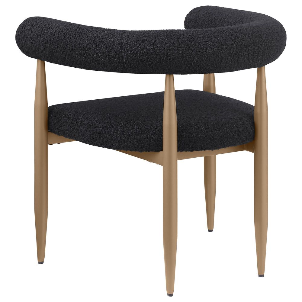 COASTER Edson 5-Piece Rectangular Dining Set in Golden Bronze and Black, , large