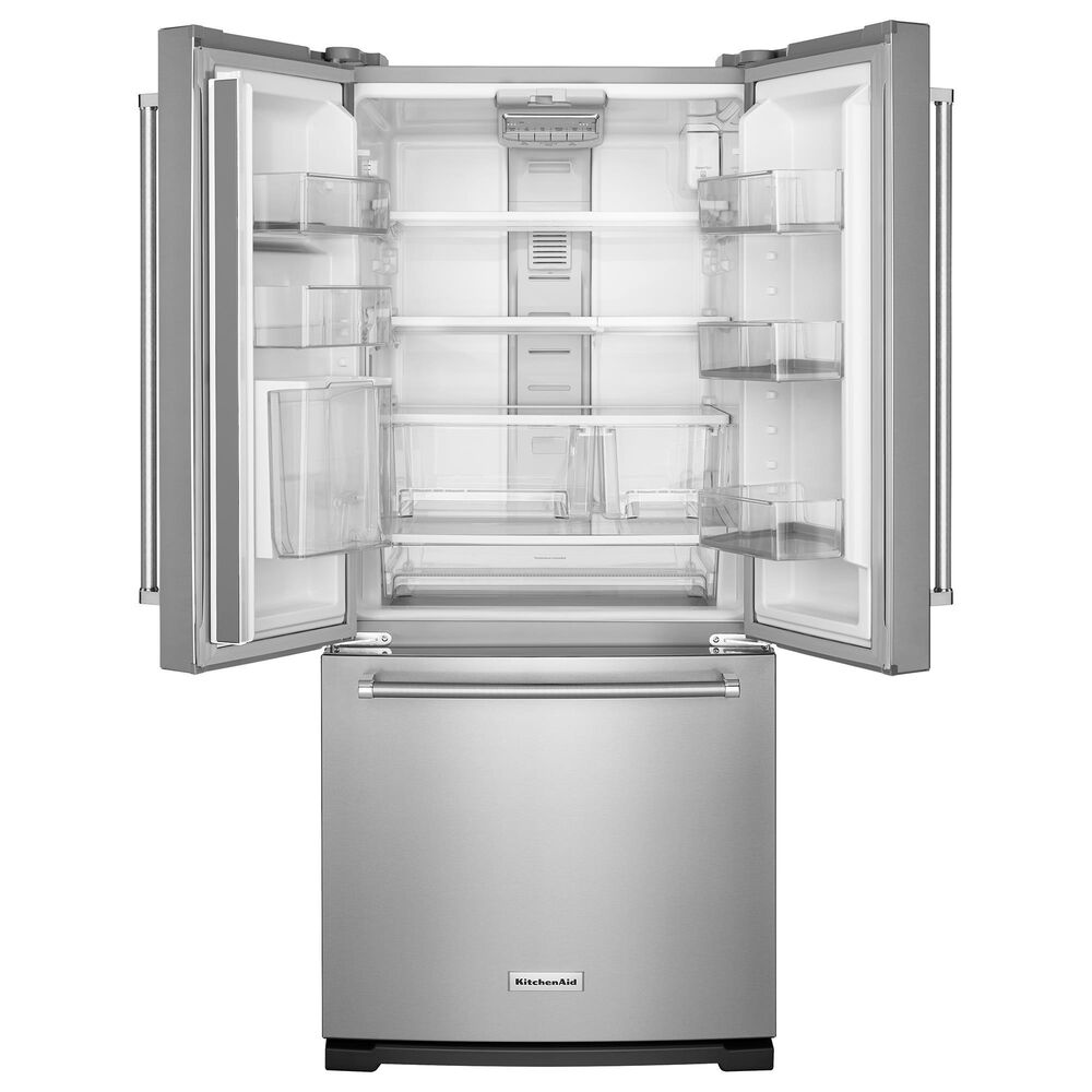 KitchenAid 19.68 Cu. Ft. French Door Refrigerator in Stainless Steel, , large