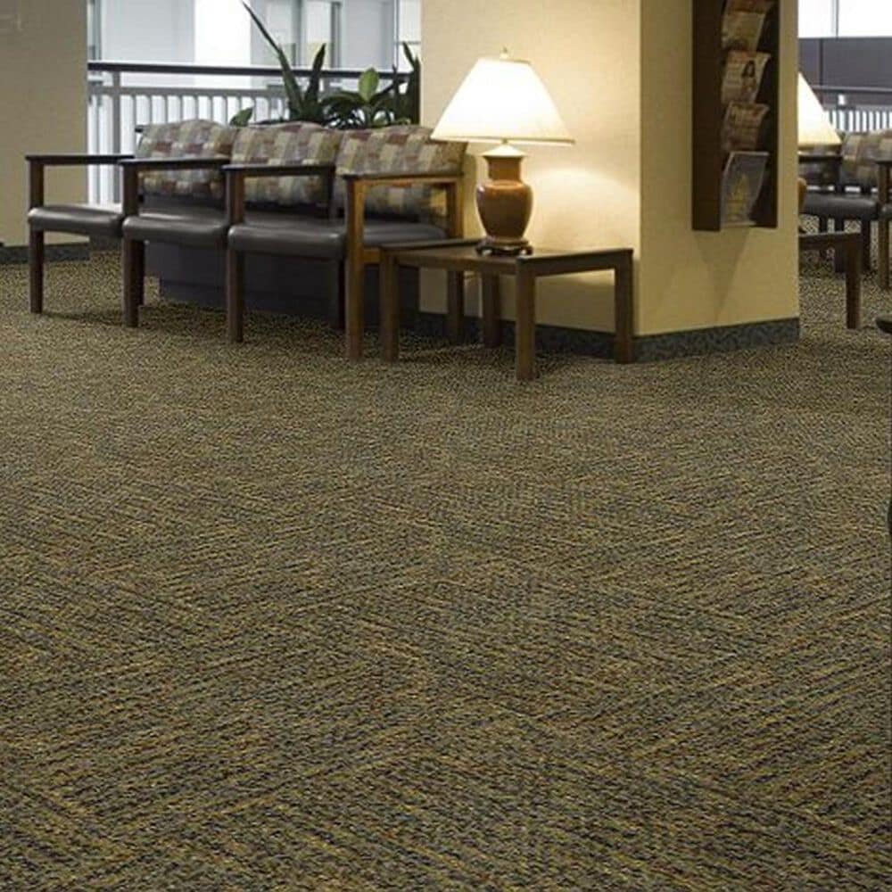 Shaw High Voltage 24&quot; x 24&quot; Carpet Tile in Speed Dial, , large