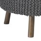 Ashley Jassmyn Oversized Accent Ottoman in Charcoal, , large