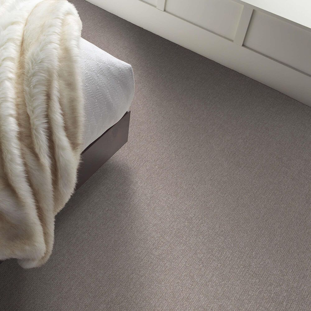 Shaw Clever Art Carpet in Chic Greige, , large