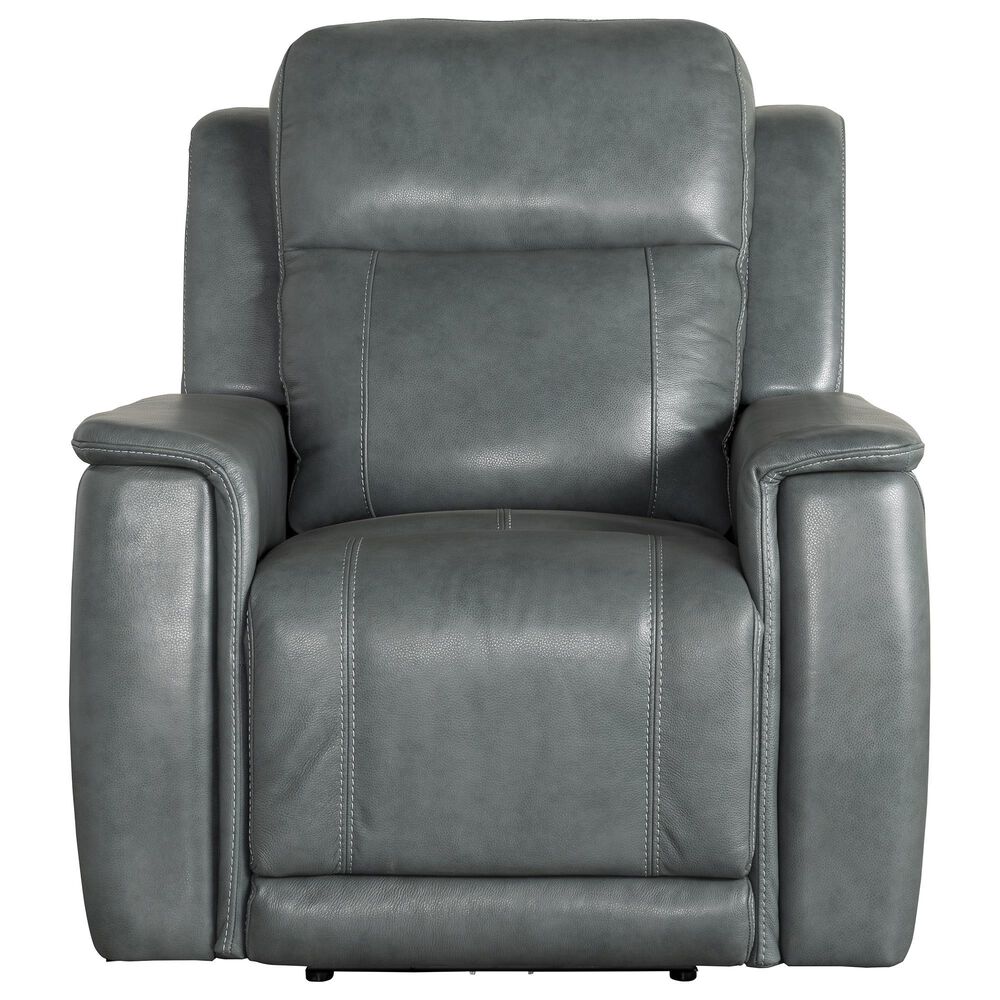 Bassett Conover Power Wall Recliner with Power Headrest and Lumbar in Blue, , large