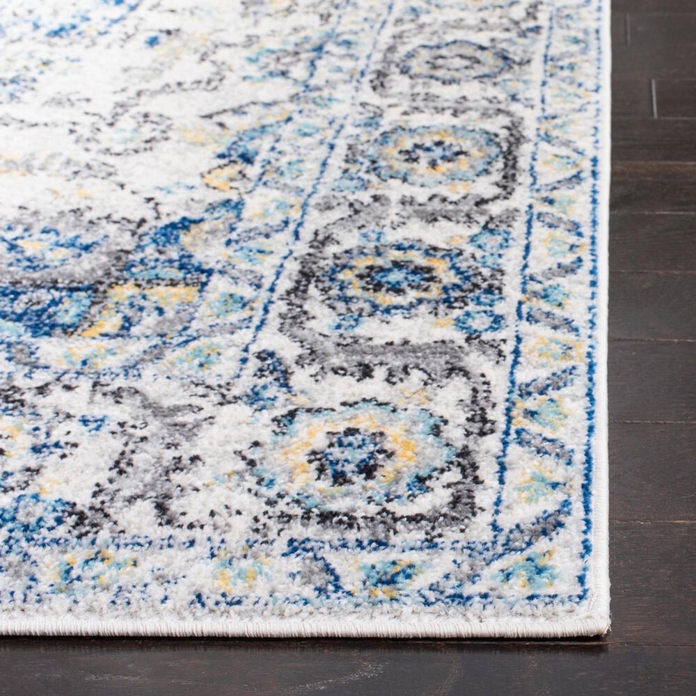 Safavieh Madison MAD603K 10&#39; x 14&#39; Turquoise and Ivory Area Rug, , large