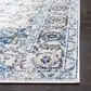 Safavieh Madison MAD603K 10" x 14" Turquoise and Ivory Area Rug, , large