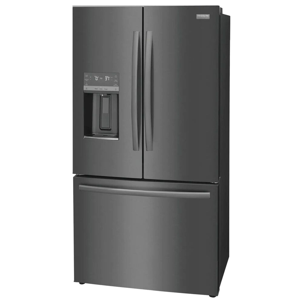 Frigidaire Gallery 22.6 Cu. Ft. Counter-Depth French Door Refrigerator in Black Stainless Steel, , large