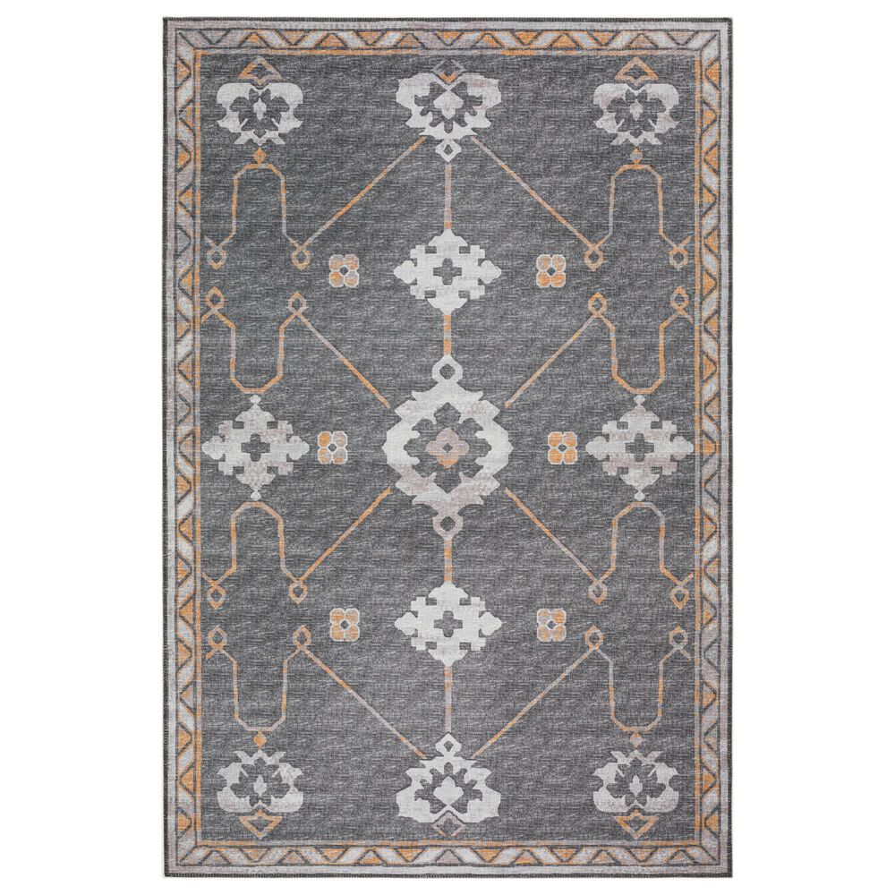 Dalyn Rug Company Sedona SN16 6" x 9" Charcoal Indoor/Outdoor Area Rug, , large