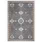 Dalyn Rug Company Sedona SN16 6" x 9" Charcoal Indoor/Outdoor Area Rug, , large