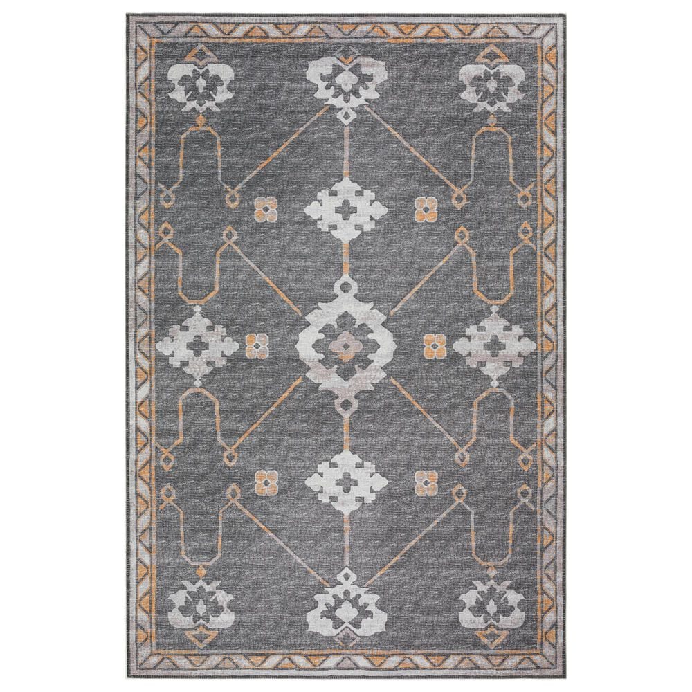 Dalyn Rug Company Sedona SN16 6" x 9" Charcoal Indoor/Outdoor Area Rug, , large