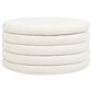 Jennifer Taylor Home Fuji Storage Ottoman in Ivory White, , large