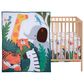 Lambs & Ivy Lollipop Jungle 3-Piece Crib Bedding Set in Gray, White and Green, , large