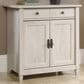 Sauder Edge Water Utility Stand in Chalked Chestnut, , large