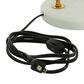 Maple and Jade Modern Table Lamp in Gold and White, , large