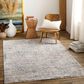 Surya Cardiff CDF-2301 Light Gray, Charcoal, Light Beige, Tan and Dark Blue 7"10" x 10"2" Area Rug, , large