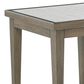 Ashley Rainier Ranch Patio Square End Table in Brown and Beige, , large