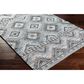 Surya Alyssa 8" x 10" Slate, Brown, Ivory and Blue Area Rug, , large
