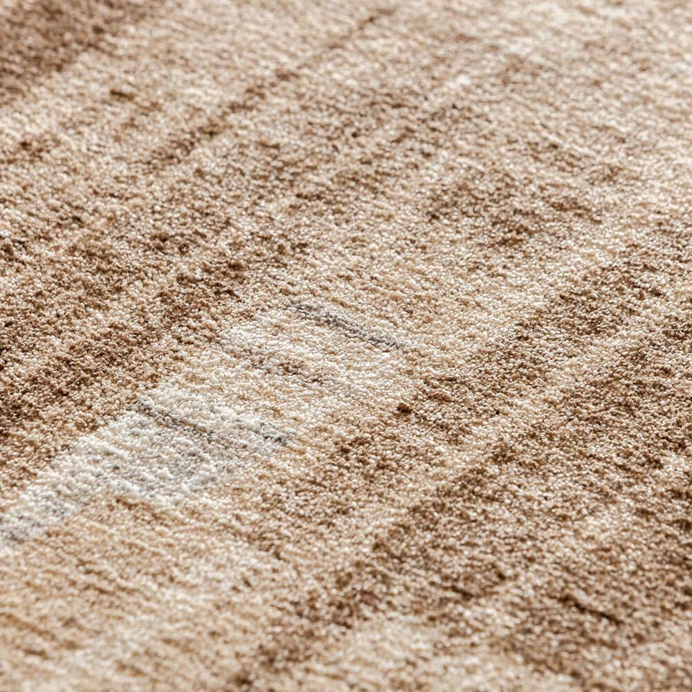 Dalyn Rug Company Neola Striped 1&#39;8&quot; x 2&#39;6&quot; Khaki Area Rug, , large