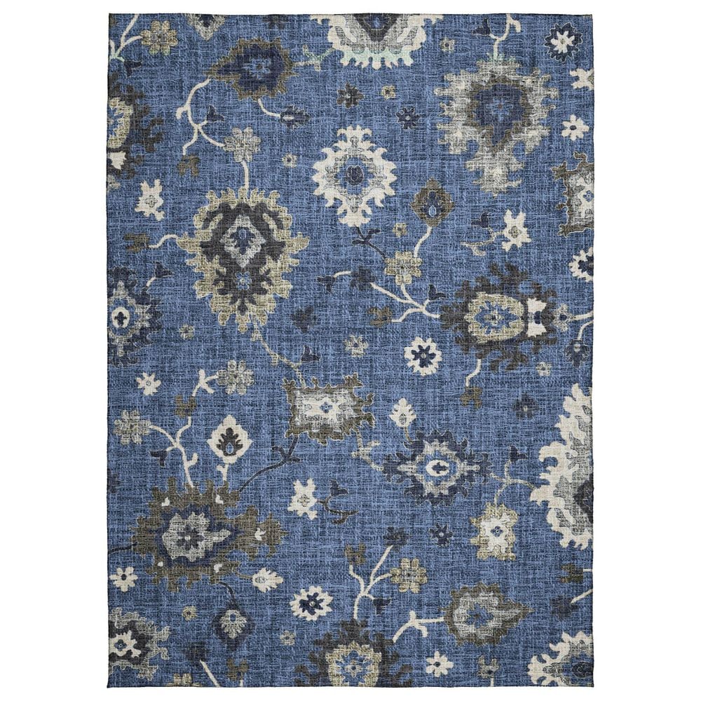 Dalyn Rug Company Portico PO6 Blue 5" x 7"6" Area Rug, , large