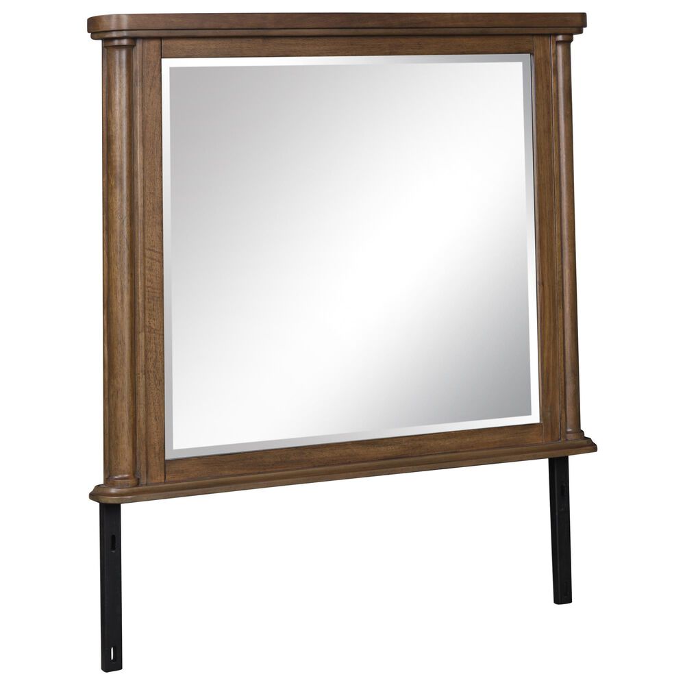 Ashley Rowlenstown Bedroom Mirror in Medium Brown, , large