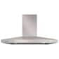 Wolf 36" Cooktop Wall Hood in Stainless Steel, , large
